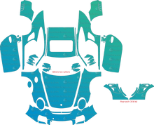 Porsche 911 (997.2) GT2 (2008 - 2011) Coupe Pre-Cut PPF Pattern Templates
