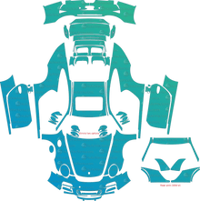 Porsche 911 (997.2) GT3 (2009 - 2012) Coupe Pre-Cut PPF Pattern Templates