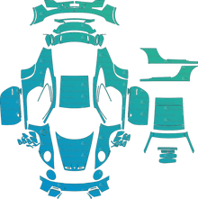 Porsche 911 GT3 992.2 (From 2025) Coupe Pre-Cut PPF Pattern Templates