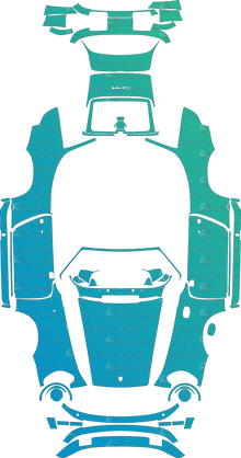 Porsche 911 Targa Carrera 911 G-Series (1984–1989) Pre-Cut PPF Pattern Templates