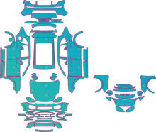 Porsche Cayenne 9YA S with SportDesign (From 2018) SUV Pre-Cut PPF Pattern Templates