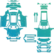 Porsche Macan base, S, Sport Design (Facelift) 95B (2019–2021) SUV Pre-Cut PPF Pattern Templates