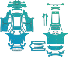 Porsche Macan GTS (Facelift) 95B (2019–2021) Pre-Cut PPF Pattern Templates