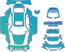 Porsche Panamera 970 (From 2010) Sedan Pre-Cut PPF Pattern Templates