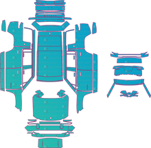 Rivian R1S Base (From 2026) SUV Pre-Cut PPF Pattern Templates