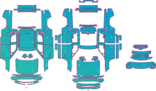 Rivian R1T Base (From 2022) Pickup Pre-Cut PPF Pattern Templates