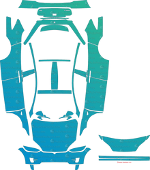 Tesla Model X (From 2016) SUV Pre-Cut PPF Pattern Templates