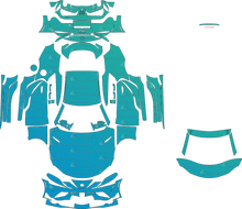 Toyota GR Supra (From 2020) Coupe Pre-Cut PPF Pattern Templates