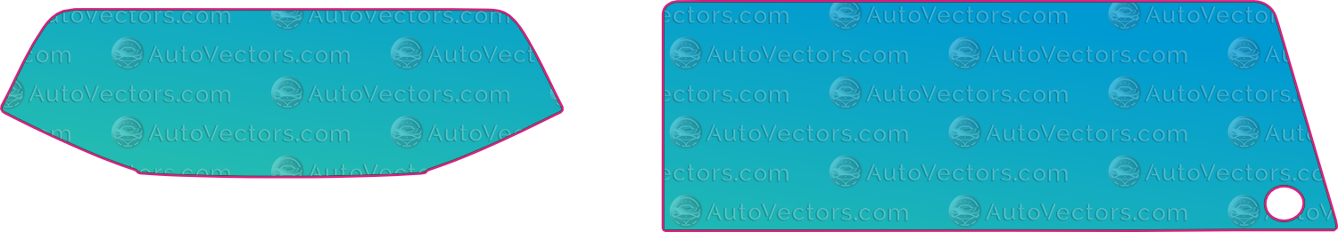 Toyota Prius XW60 Base (From 2025) Interior – interior pre-cut PPF pattern templates, instant digital download vector cut files (CDR, AI, PDF, SVG)