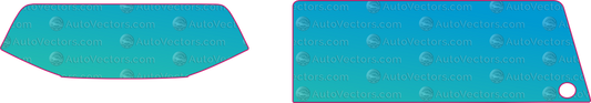 Toyota Prius XW60 Base (From 2025) Interior – interior pre-cut PPF pattern templates, instant digital download vector cut files (CDR, AI, PDF, SVG)
