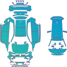Volkswagen Golf R Mk8 (From 2025) Hatchback Pre-Cut PPF Pattern Templates