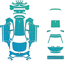 Volkswagen Golf R MK8 (From 2022) Hatchback Pre-Cut PPF Pattern Templates