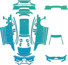 Volkswagen ID.7 Vizzion (From 2024) Sedan / Fastback Pre-Cut PPF Pattern Templates